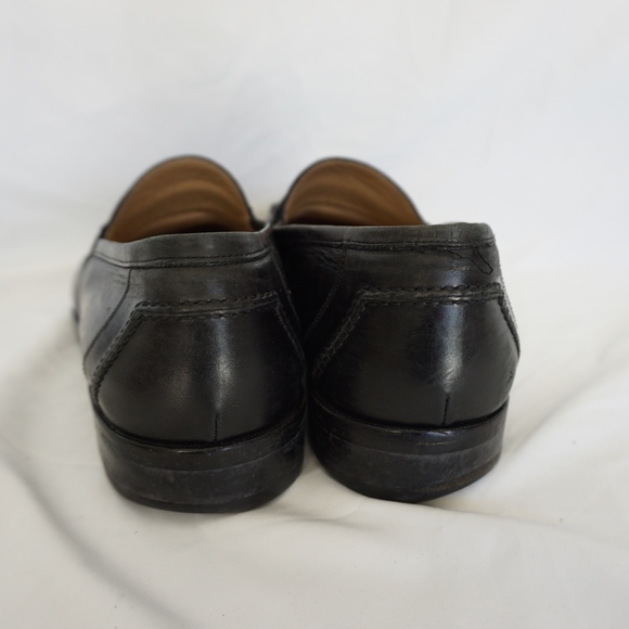 Johnston & Murphy Black Tassel Loafer Shoes main image 5